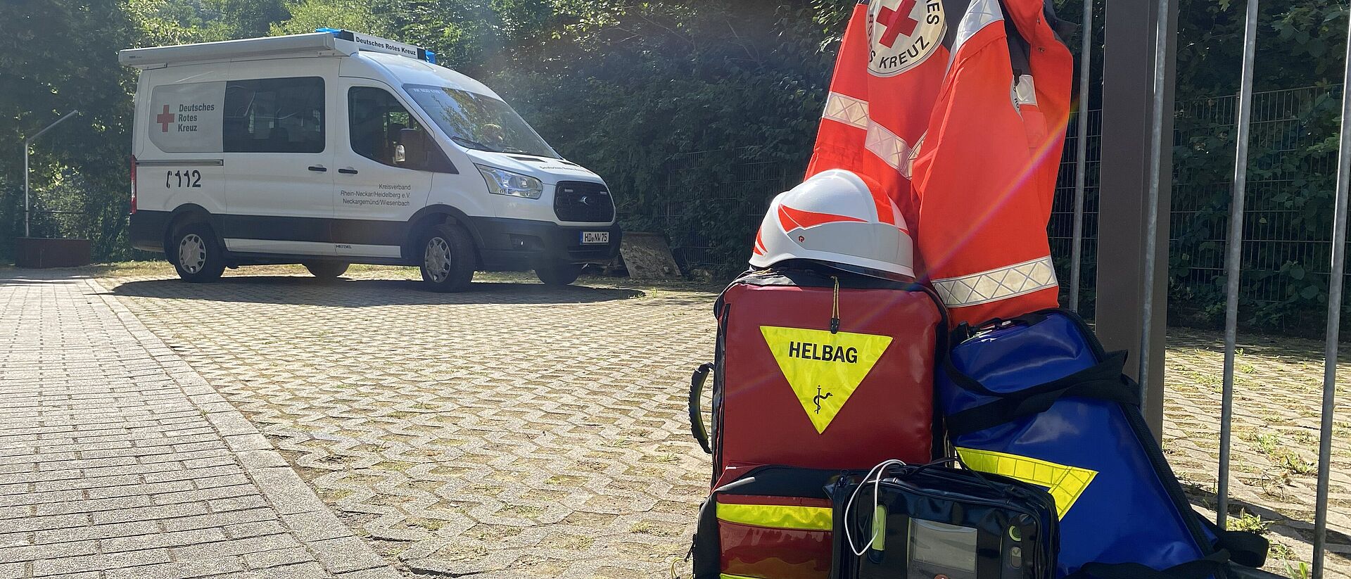 MTW mit Ausrüstung